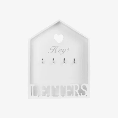 The Range Letter and Key Rack  - White