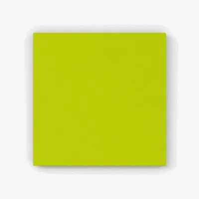 The Range Lime HD Metal Print - Green / 40cm
