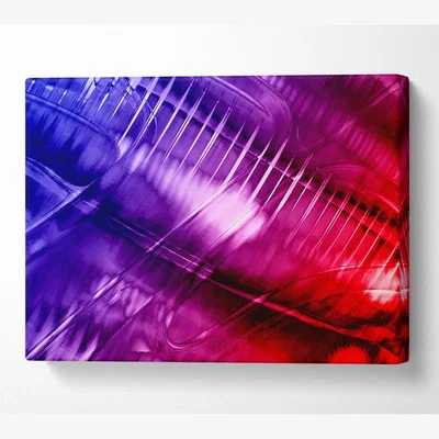 The Range Colour Intent Canvas Print Wall Art - Yellow / 66.04cm