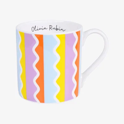 Sofa.com Olivia Rubin Wiggle Print Mug - sofa.com