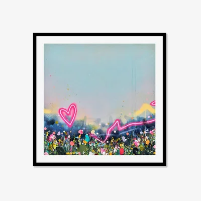 Sofa.com Illuminating Hearts Print - sofa.com