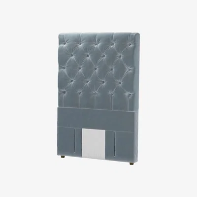 Sofa.com Standalone Rosalie 130cm Single Headboard in Windermere Cotton Matt Velvet - sofa.com
