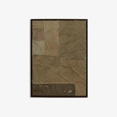 Soho Home Olive Patchwork I by Aeand