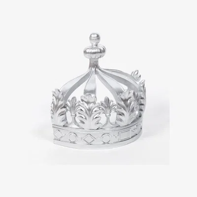 Teddy Beau Maison Reproductions Canopy Crown Wall Hanging / Silver