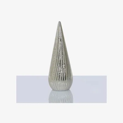 Teddy Beau Deco Home Small 30cm Champagne Cone Decoration