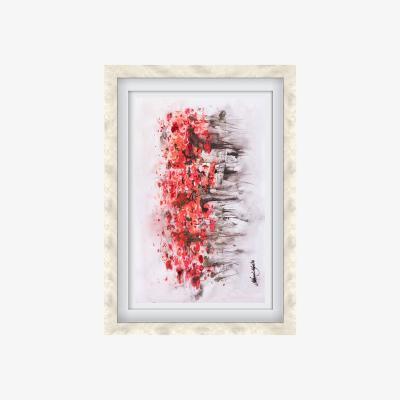 Tobias Oliver Urban Poppies Silver - X-Large