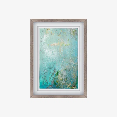 Tobias Oliver Aerial Ocean Pewter - Large