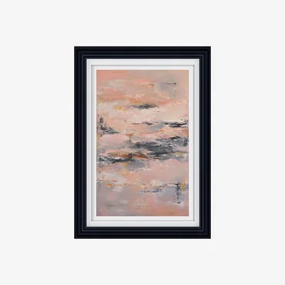 Tobias Oliver Japanese Garden in the Sky Black - Medium