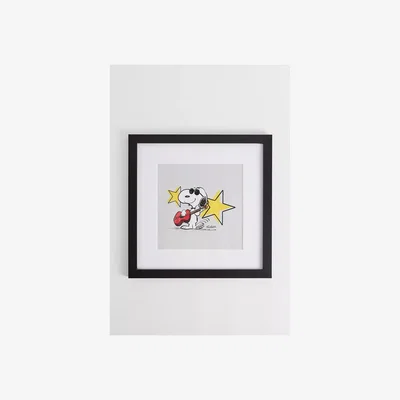 Urban Outfitters Peanuts Rockstar 12x12 Framed Wall Art Print at Urban Outfitters