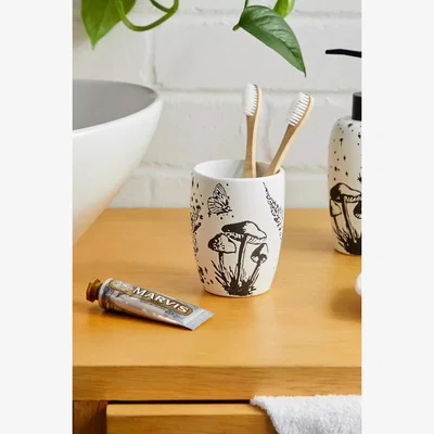 Urban Outfitters Urban Outfitters Mystical Mushroom Tumbler - Black/White ALL