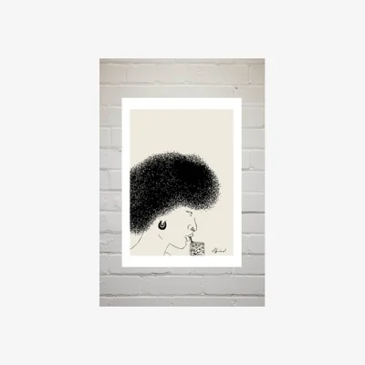 Urban Outfitters Hali Igwelaezoh Hot Girl Juice Wall Art Print - Assorted 1 at Urban Outfitters
