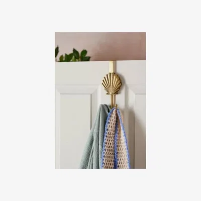 Urban Outfitters Urban Outfitters Double Shell Hook - Bronze ALL
