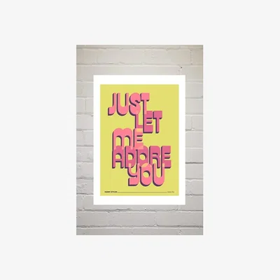 Urban Outfitters Adore You Wall Art Print - Assorted 1 at Urban Outfitters