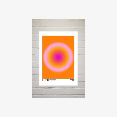 Urban Outfitters Luck Wall Art Print - Assorted 2 at Urban Outfitters