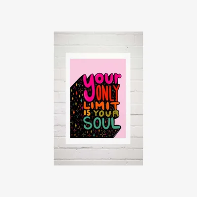 Urban Outfitters Doodle By Meg Soul Quote Wall Art Print - Assorted 2 at Urban Outfitters