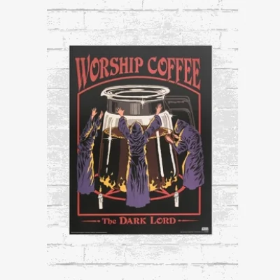 Urban Outfitters Steven Rhodes Coffee Wall Art 30x40 Print - Assorted ALL at Urban Outfitters