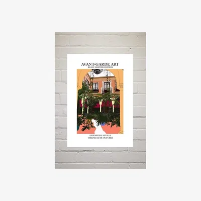 Urban Outfitters blanchouse Seville Wall Art Print - Assorted UK 3 at Urban Outfitters