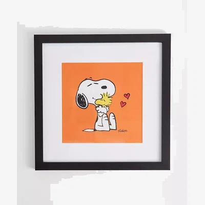 Urban Outfitters Peanuts Love 12x12 Framed Wall Art Print at Urban Outfitters