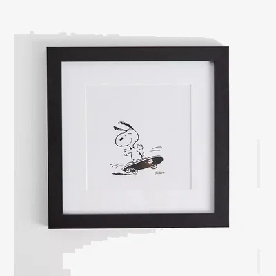 Urban Outfitters Peanuts Skate 9x9 Framed Wall Art Print at Urban Outfitters