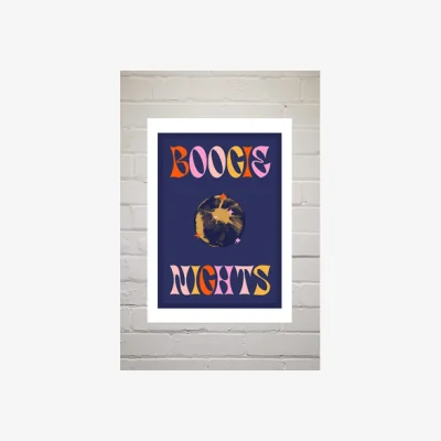 Urban Outfitters Boogie Nights Wall Art Print - Assorted 1 at Urban Outfitters