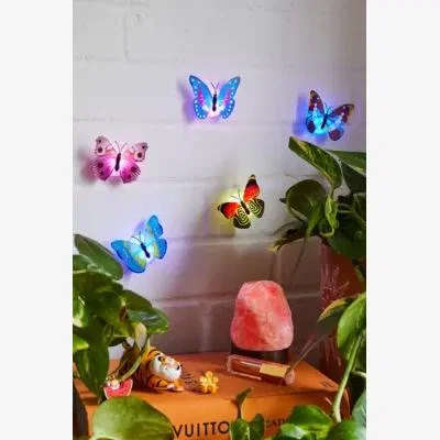 Urban Outfitters Urban Outfitters Butterfly LED Lights 5-Pack L: 6.6cm x W: 5.6cm x H: 2cm