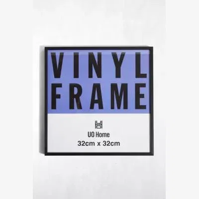 Urban Outfitters Black Aluminum Vinyl Square Album Frame - Black ALL at Urban Outfitters