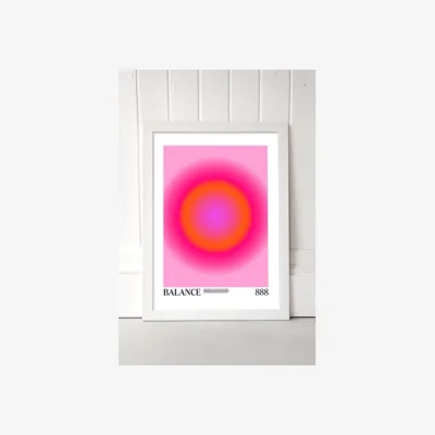 Urban Outfitters Balance Wall Art Print - White 2 at Urban Outfitters
