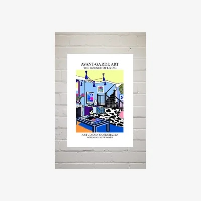 Urban Outfitters blanchouse Copenhagen Wall Art Print - Assorted 2 at Urban Outfitters