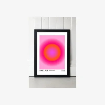 Urban Outfitters Balance Wall Art Print - Black 2 at Urban Outfitters