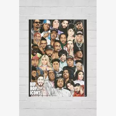 Urban Outfitters Urban Outfitters Hip Hop Icons 30x40 Poster