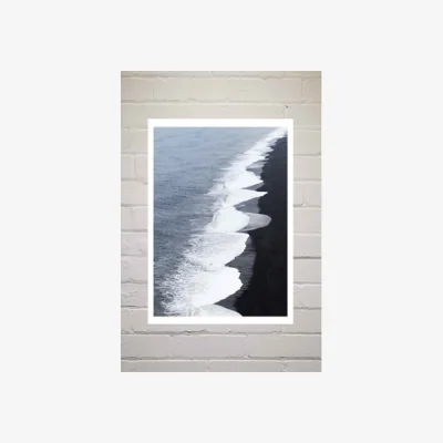 Urban Outfitters Honeymoon Hotel The Warmest Blue Wall Art Print - Assorted UK 3 at Urban Outfitters
