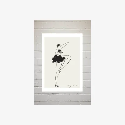 Urban Outfitters Hali Igwelaezoh Dancing Lady Wall Art Print - Assorted 1 at Urban Outfitters