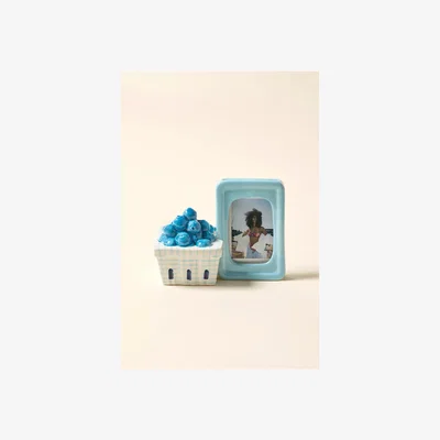 Urban Outfitters Blueberry Instax Frame - Blue ALL at Urban Outfitters