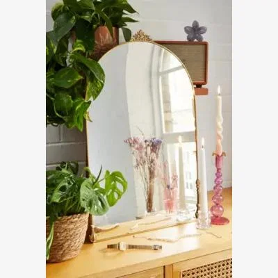 Urban Outfitters Antique Arc Mirror 40cm x 60cm at Urban Outfitters