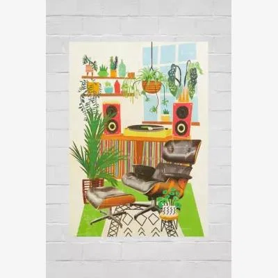 Urban Outfitters Urban Outfitters Eames Chair 30x40 Poster