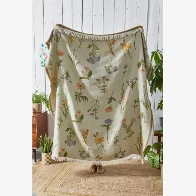 Urban Outfitters Urban Outfitters Wildflower Art Throw ALL
