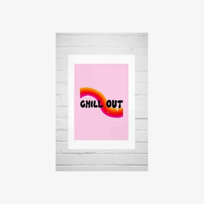 Urban Outfitters Doodle By Meg Rainbow Child Wall Art Print - Assorted 1 at Urban Outfitters