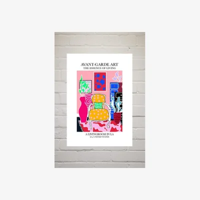 Urban Outfitters blanchouse LA Wall Art Print - Assorted UK 3 at Urban Outfitters