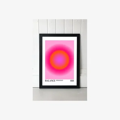 Urban Outfitters Balance Wall Art Print - Black 1 at Urban Outfitters