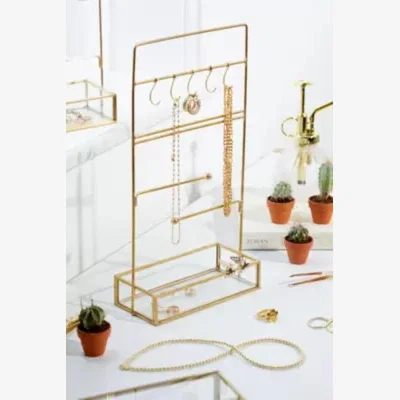 Urban Outfitters Jewellery Stand - Gold ALL at Urban Outfitters