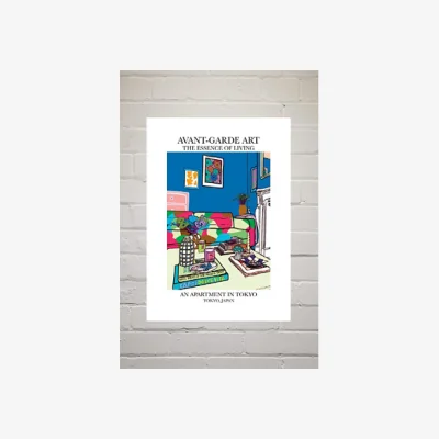 Urban Outfitters blanchouse Tokyo Wall Art Print - Assorted 2 at Urban Outfitters