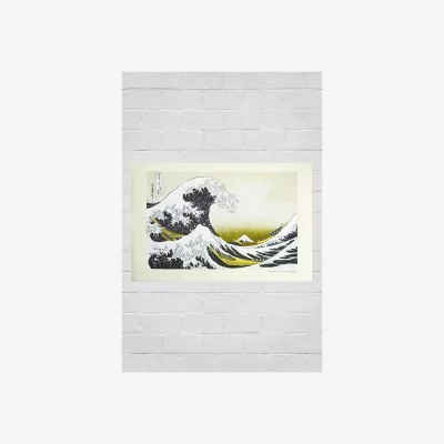 Urban Outfitters The Great Wave Off Kanagawa Maxi Wall Art Print - Assorted ALL at Urban Outfitters