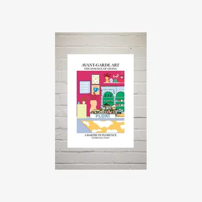Urban Outfitters blanchouse Florence Wall Art Print - Assorted 1 at Urban Outfitters