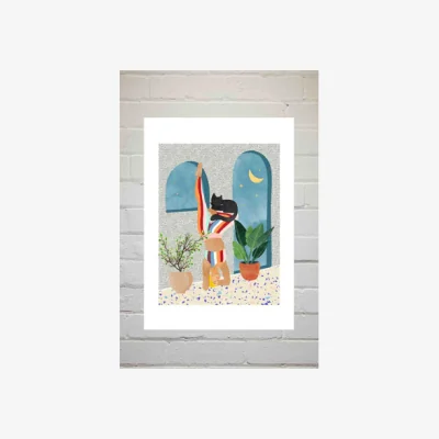 Urban Outfitters 83 Oranges Headstand Wall Art Print - Assorted UK 3 at Urban Outfitters