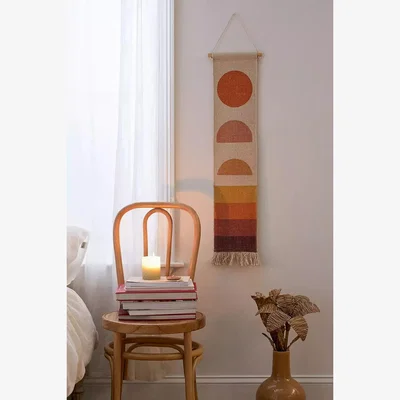 Urban Outfitters Urban Outfitters Sunset Canvas Wall Hanging - Orange ALL