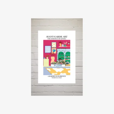 Urban Outfitters blanchouse Florence Wall Art Print - Assorted UK 3 at Urban Outfitters