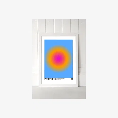 Urban Outfitters Intuition Wall Art Print - White 2 at Urban Outfitters