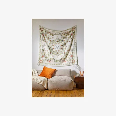 Urban Outfitters Mirna Pastel Tapestry - Cream ALL at Urban Outfitters