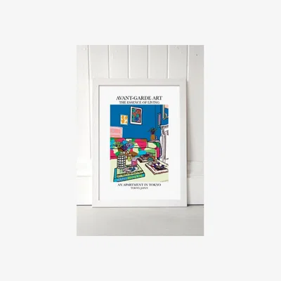 Urban Outfitters blanchouse Tokyo Wall Art Print - White 2 at Urban Outfitters
