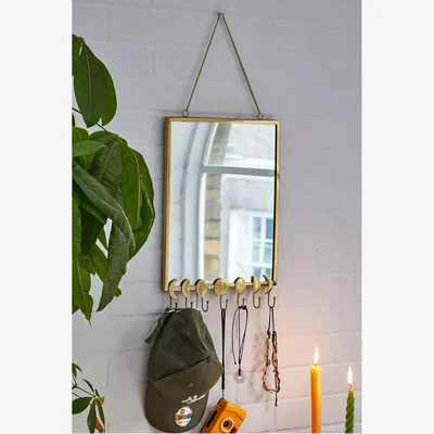Urban Outfitters Urban Outfitters Moon Phase Mirror 28.2cm x 35.8cm